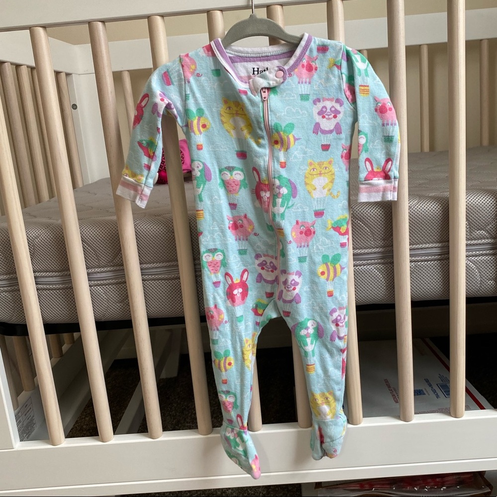 Hatley Footed Zipper Onesie